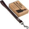 Image of Leatherberg® 12" Short Leather Leash