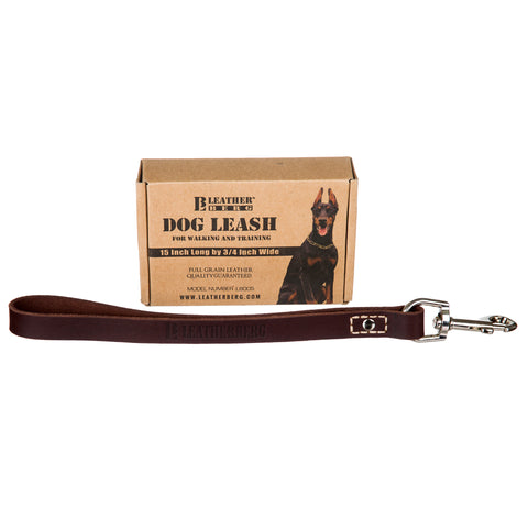 Leatherberg® 12" Short Leather Leash (50% OFF)