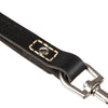 Image of Leatherberg® 12" Short Leather Leash ( Black )