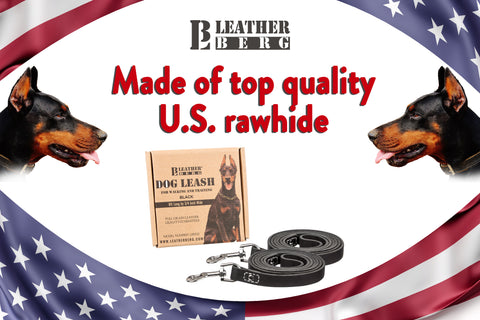 Leatherberg® 6ft Leather Dog Leash