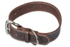 Image of LEATHERBERG Leather Dog Collar Large for Large Dogs ( Brown )